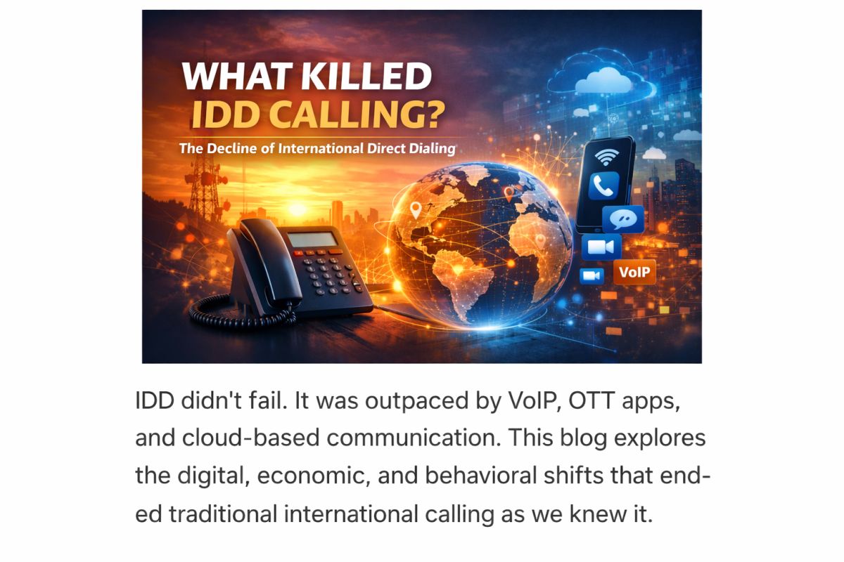 What Killed IDD Calling? The Forces Behind the Decline of International Direct Dialing
