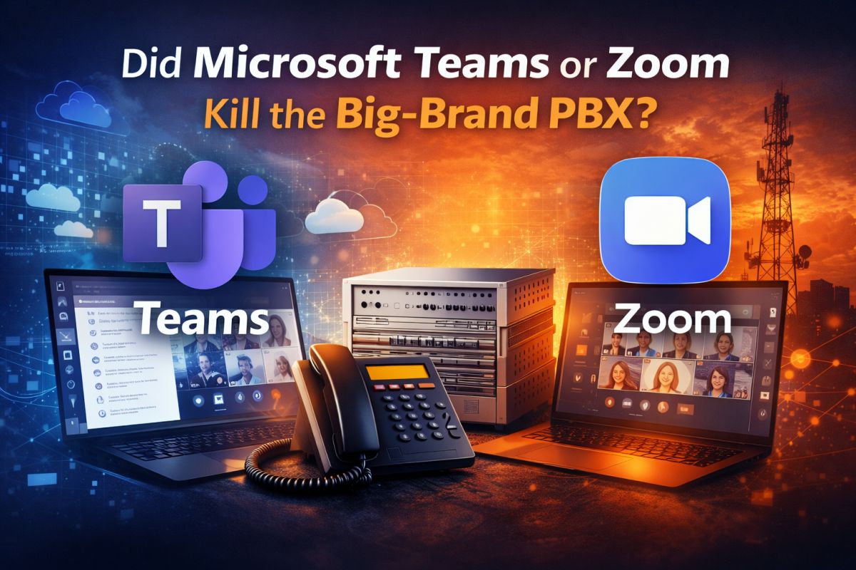 Did Microsoft Teams or Zoom Kill the Big-Brand PBX?