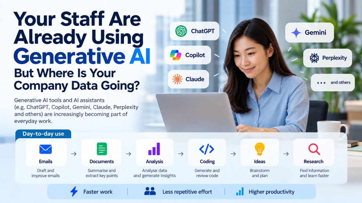 Your Staff Are Already Using AI — But Where Is Your Company Data Going?